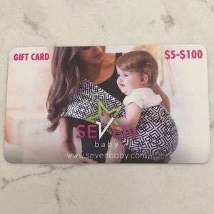 $40 gift card for Seven Baby